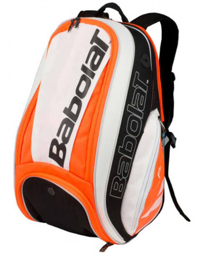 Actief Vijf Collega Babolat Pure Strike Backpack Bag White/Red 753071-149