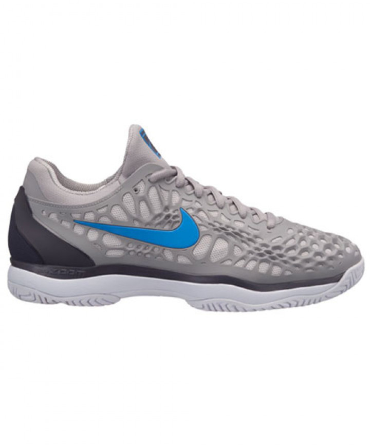 Vulkanisch Ansichtkaart gevolgtrekking Nike Men's Zoom Cage 3 HC Shoes Grey/Blue 918193-049