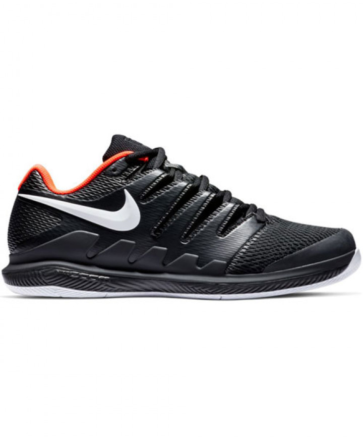 Wonen Wie bereik Nike Men's Air Zoom Vapor X Shoes in Black / White / Crimson AA8030-016