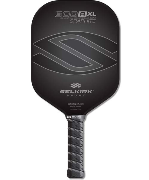 Selkirk 300A-XL Aluminum Honeycomb Core Graphite Pickleball Paddle Onyx